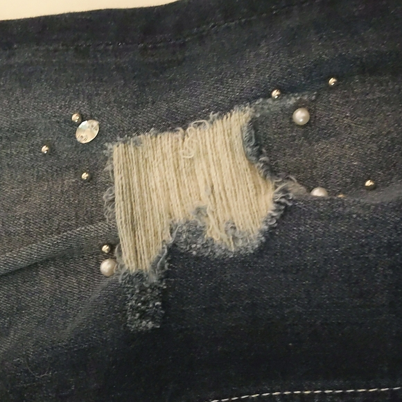 NWT ~ MISS ME Rhinestone Embellished Skinny Jeans - Picture 5 of 14